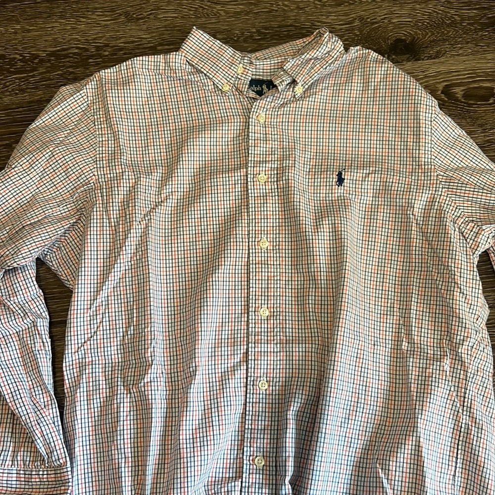 Ralph Lauren Button Down Shirt - Sz 16 32/33